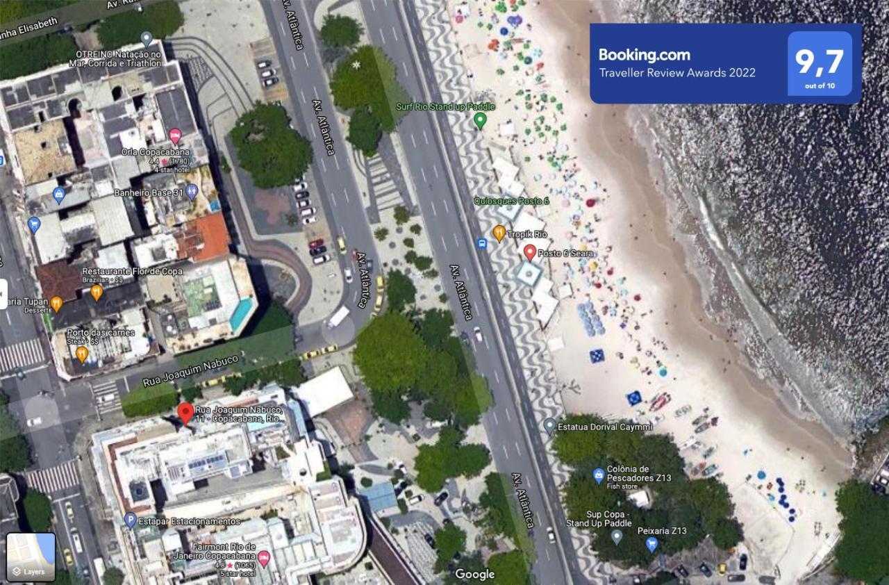Praia De Copacabana Fantastica! Leilighet Rio de Janeiro Eksteriør bilde